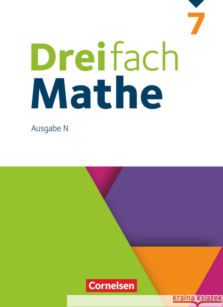 Dreifach Mathe - Ausgabe N - 7. Schuljahr Bopp, André Christopher, Wennekers, Udo, Buchmann, Anja 9783060436705 Cornelsen Verlag