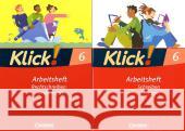 6. Schuljahr, Arbeitshefte-Paket: Rechtschreiben und Grammatik / Schreiben und Lesen, 2 Bde. Bielert, Susanne Böhme, Marion Kolbe-Schwettmann, Martina 9783060604647 Cornelsen