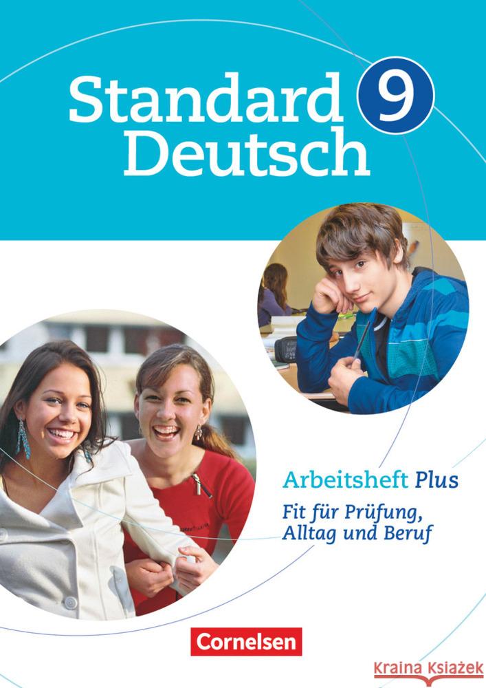 Standard Deutsch: Arbeitsheft plus 9.Schuljahr  9783060618118 Cornelsen Verlag GmbH & Co