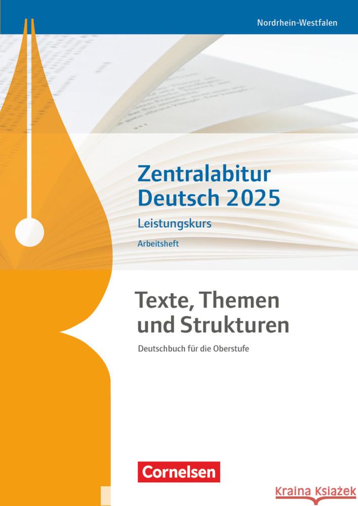 Texte, Themen und Strukturen - Nordrhein-Westfalen Fischer, Christoph, Mayerhofer, Thomas, Schneider, Frank 9783060621095 Cornelsen Verlag