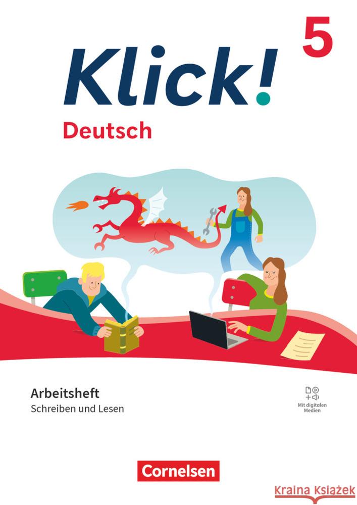 Klick! - Fächerübergreifendes Lehrwerk für Lernende mit Förderbedarf - Deutsch - Ausgabe ab 2024 - 5. Schuljahr Krauß, Michaela, Nagel, Corinna, Quinten, Anke 9783060621835 Cornelsen Verlag