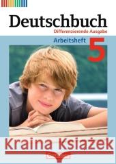 Deutschbuch: Deutschbuch 5 Arbeitsheft mit Losungen  9783060626670 Cornelsen Verlag GmbH & Co