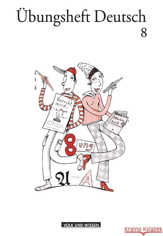 Übungsheft Deutsch, Klasse 8 Heidrich, Marianne Heidrich, Theodor  9783061098094