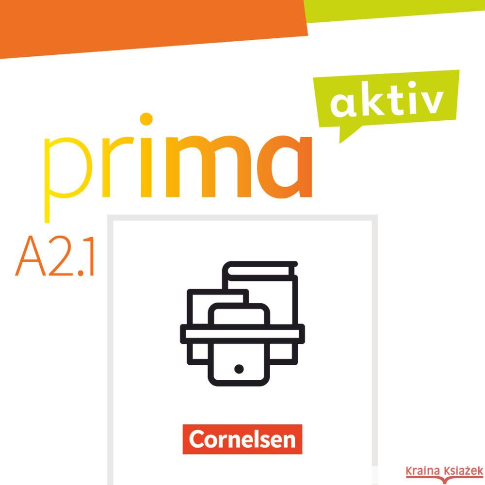 Prima aktiv - Deutsch für Jugendliche - A2: Band 1 Carapeto-Conceicao, Robson, Jentges, Sabine, Jin, Friederike 9783061226060 Cornelsen Verlag