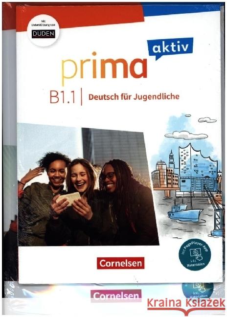 Prima aktiv - Deutsch für Jugendliche - B1: Band 1 Jin, Friederike, Kothari, Anjali, Jentges, Sabine 9783061229764 Cornelsen Verlag