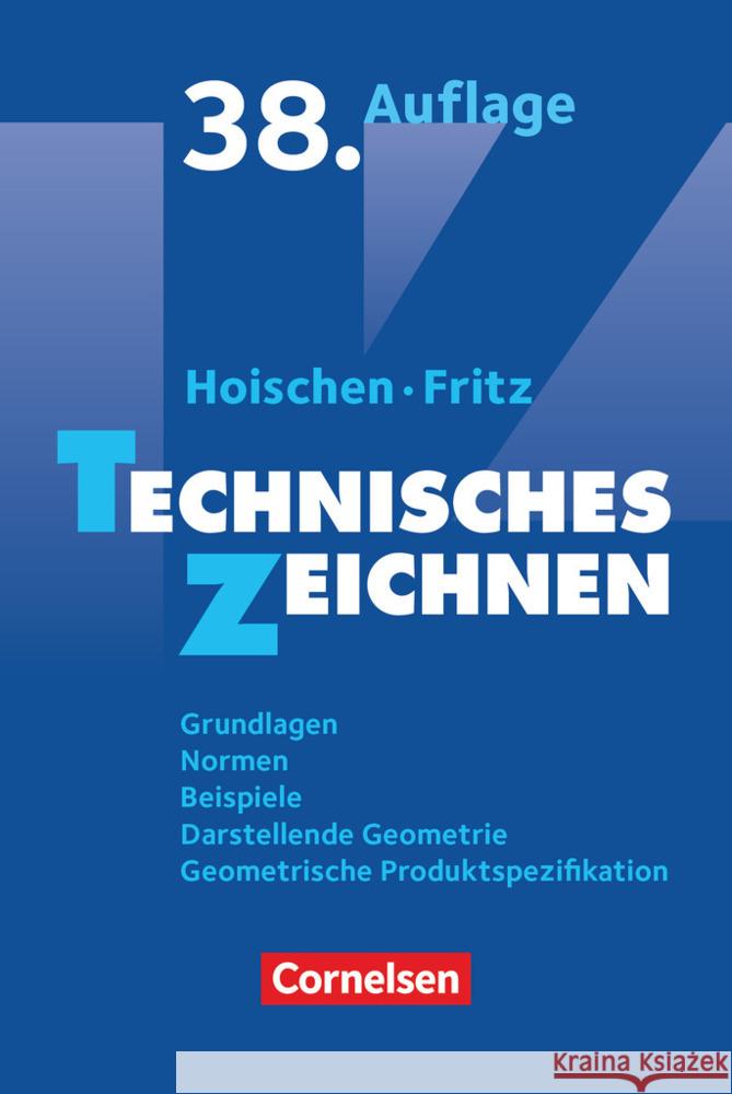Hoischen - Technisches Zeichnen Fritz, Andreas 9783064523616 Cornelsen Verlag