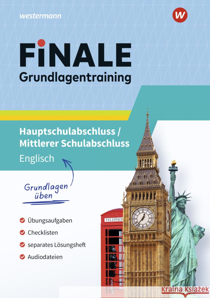 FiNALE Grundlagentraining - Hauptschulabschluss, Mittlerer Schulabschluss Goldschmidt, Julia, Osterkamp , Maraike 9783071725522 Westermann Lernwelten