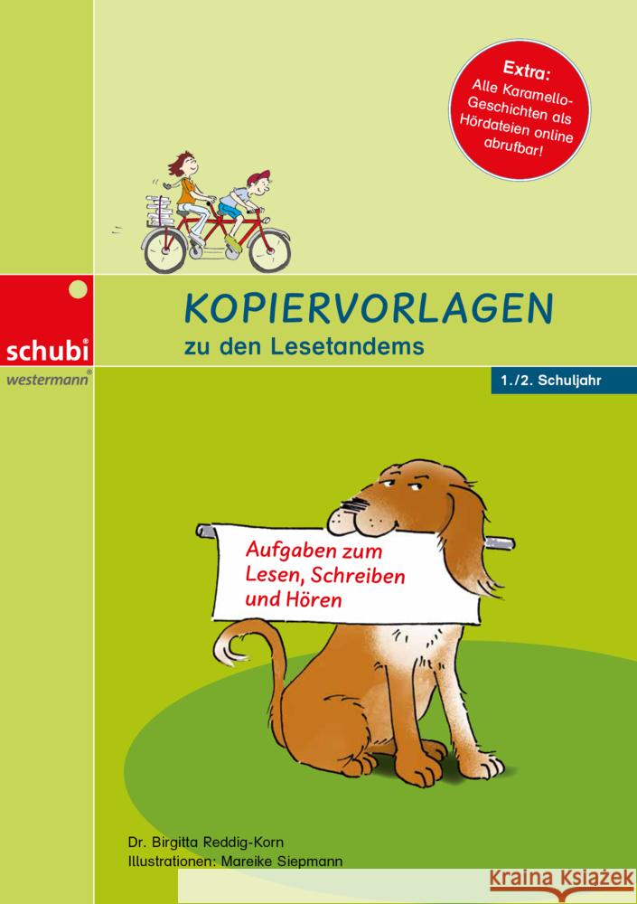 Lesetandems / Kopiervorlagen zu den Lesetandems Reddig-Korn, Dr. Birgitta 9783072100403 Schubi Lernmedien