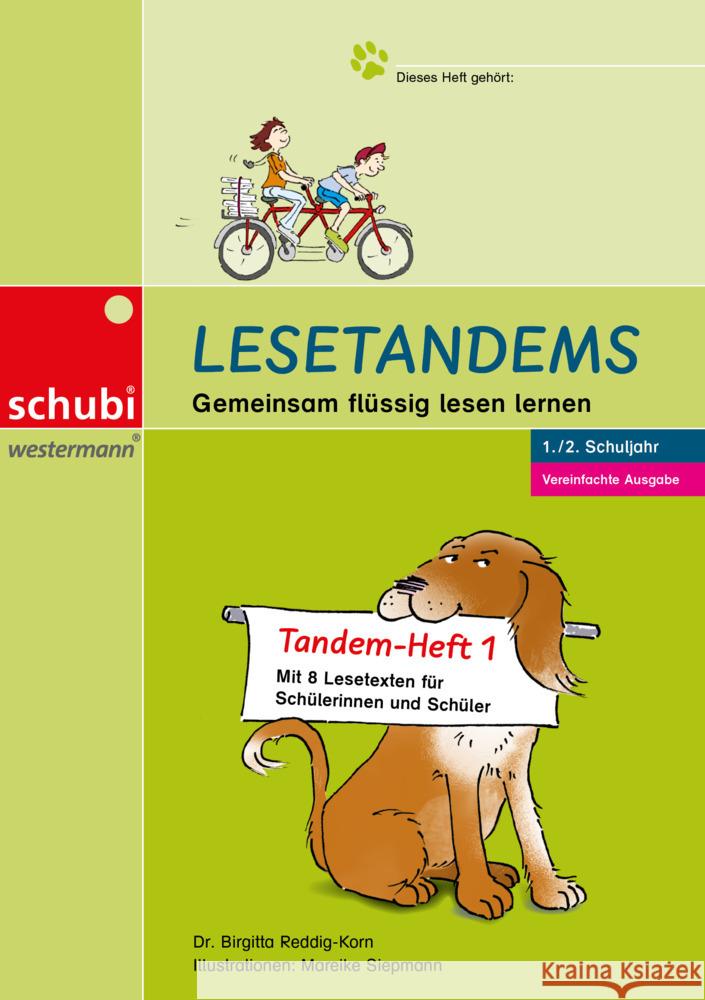 Lesetandems - Gemeinsam flüssig lesen lernen Reddig-Korn, Birgitta 9783072102858