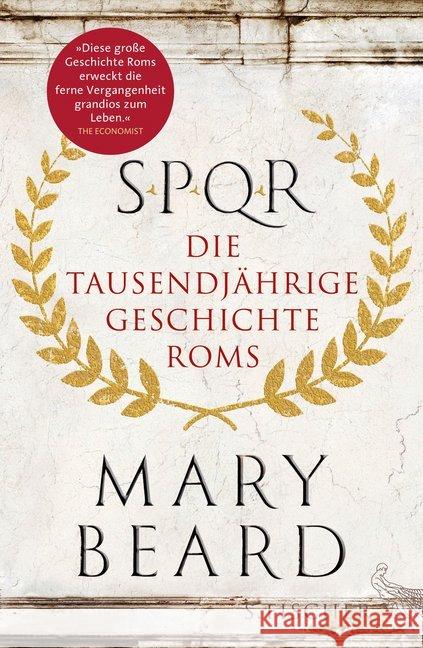 SPQR : Die tausendjährige Geschichte Roms Beard, Mary 9783100022301