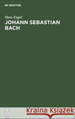 Johann Sebastian Bach Hans Engel 9783110032123