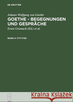 1777-1785 Grumach, Ernst 9783110051421 Walter de Gruyter