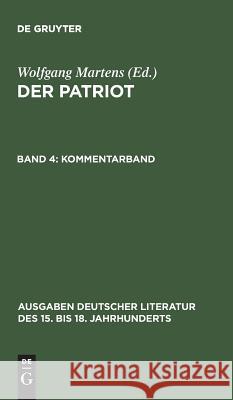 Kommentarband  9783110099317 De Gruyter