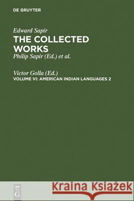 American Indian Languages 2 Golla, Victor 9783110125726