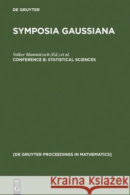 Statistical Sciences Volker Mammitzsch Hans Schneeweiss 9783110144123