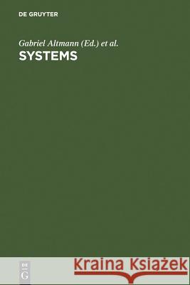 Systems Altmann, Gabriel 9783110156195