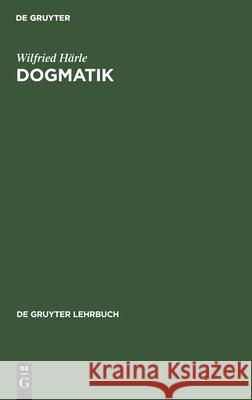 Dogmatik H 9783110165906 de Gruyter