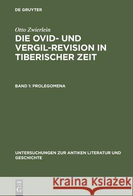 Prolegomena  9783110166354 Walter de Gruyter & Co