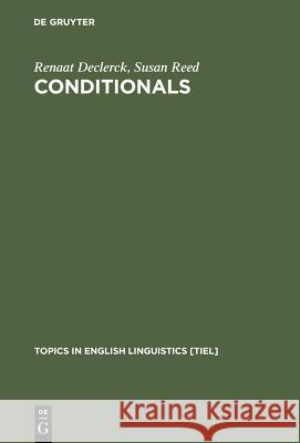 Conditionals Declerck, Renaat 9783110171440