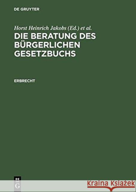 Erbrecht, 2 Teile : 1922-2385  9783110172041 De Gruyter