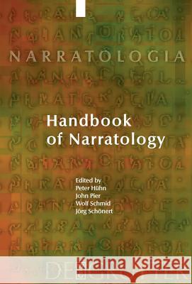 Narratology Peter Huhn John Pier Wolf Schmid 9783110189476 Mouton de Gruyter