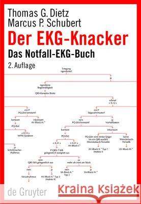 Der Ekg-Knacker: Das Notfall-Ekg-Buch Dietz, Thomas G. 9783110190595 Walter de Gruyter
