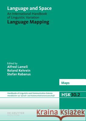 Language Mapping: Part I. Part II: Maps Schmidt, Jürgen Erich 9783110196092