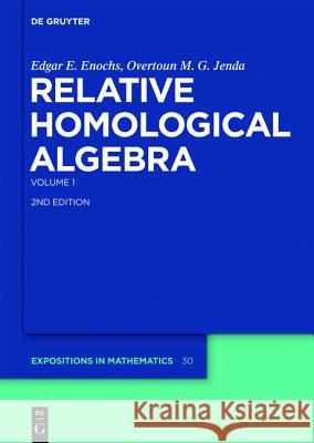 Relative Homological Algebra: Volume 1  9783110215205 Walter de Gruyter