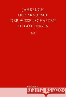 2008 Akademie der Wissenschaften 9783110221602