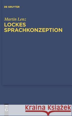 Lockes Sprachkonzeption Dr Martin Lenz 9783110228274