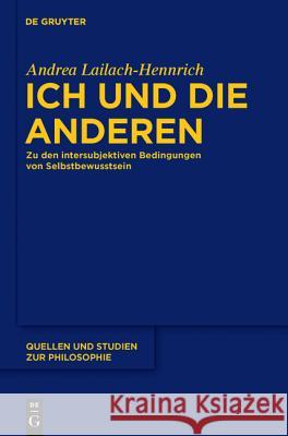 Ich und die anderen Andrea Lailach-Hennrich 9783110228403 De Gruyter