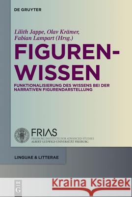 Figurenwissen Jappe, Lilith 9783110229134 Walter de Gruyter