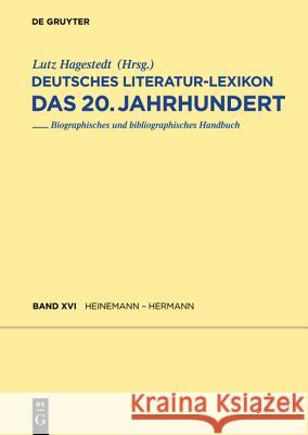 Heinemann - Henz Lutz Hagestedt 9783110231625 Walter de Gruyter