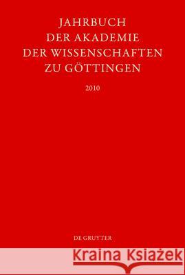 2010 Akademie der Wissenschaften 9783110236767