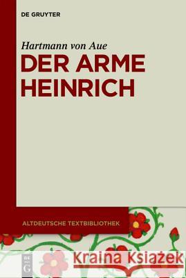 Der Arme Heinrich Paul, Hermann 9783110254266 Niemeyer, Tübingen