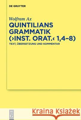 Quintilians Grammatik (
