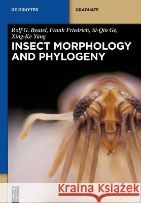 Insect Morphology and Phylogeny: A Textbook for Students of Entomology Beutel, Rolf G. 9783110262636 Walter de Gruyter