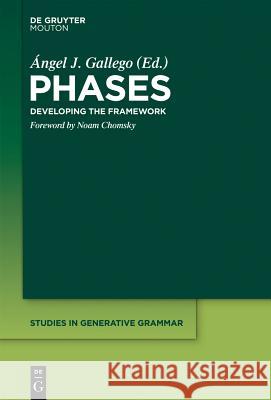 Phases: Developing the Framework Gallego, Ángel J. 9783110264098 Walter de Gruyter