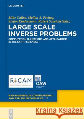 Large Scale Inverse Problems Cullen, Mike 9783110282221