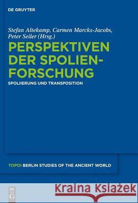 Perspektiven der Spolienforschung 1 No Contributor 9783110290905 Walter de Gruyter