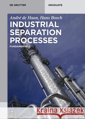 Industrial Separation Processes: Fundamentals Haan, André B. de 9783110306699