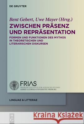 Zwischen Präsenz und Repräsentation Gebert, Bent 9783110307528