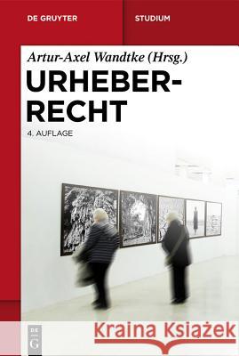 Urheberrecht  9783110313147 De Gruyter