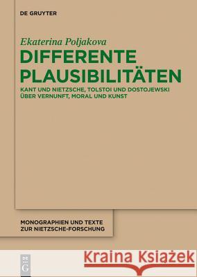 Differente Plausibilitäten Poljakova, Ekaterina 9783110315073 Walter de Gruyter