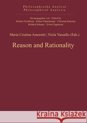 Reason and Rationality  9783110325140 De Gruyter