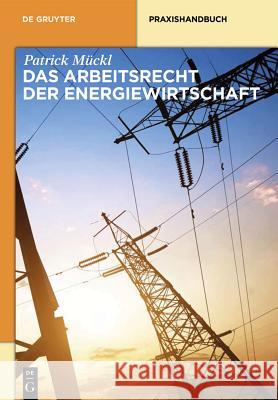 Das Arbeitsrecht der Energiewirtschaft Patrick Mückl 9783110334487 de Gruyter