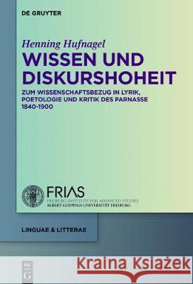 Wissen und Diskurshoheit Hufnagel, Henning 9783110348439 de Gruyter