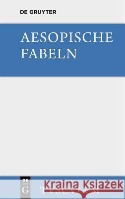 Aesopische Fabeln Aesopus 9783110360400