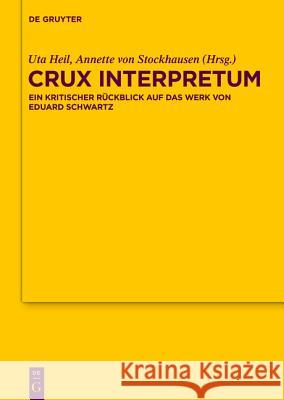 Crux interpretum No Contributor 9783110419573 Walter de Gruyter