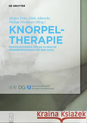 Knorpeltherapie Fritz, Jürgen 9783110425239 de Gruyter